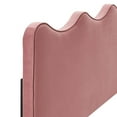 thumbnail image 3 of Modway Athena Performance Velvet Twin Headboard in Dusty Rose, 3 of 10