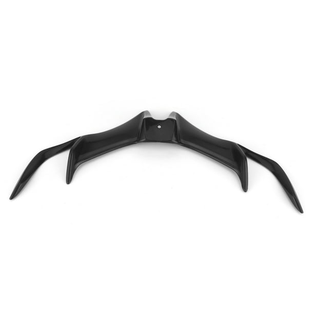 Cubierta de ala de carenado, aleta aerodinámica de carenado delantero Accesorio de motocicleta Aleta aerodinámica multifuncional