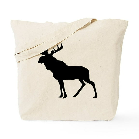 CafePress - MOOSE Tote Bag - Unisex Canvas Tote Bag, Beige, 1-Piece