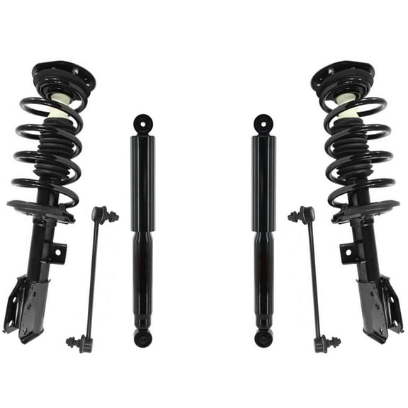 Front Complete Coil Spring Struts for 10-15 GMC Terrain With 17" & 18" Inch Rims