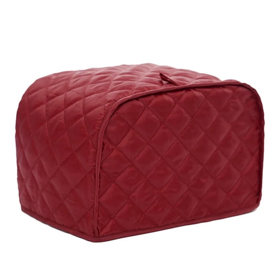 HOMEIORA Quilted Toaster Cover, Polyester, 2 Slice, Dustproof Appliance Cover, 1 Pack