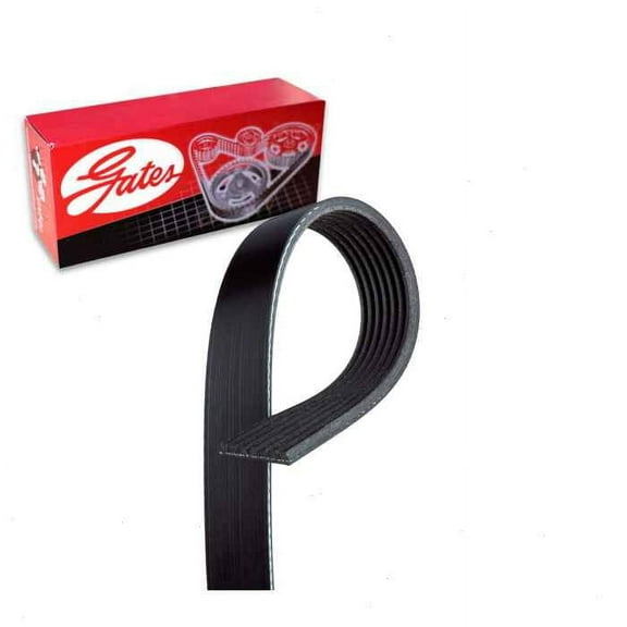 Gates Micro-V Serpentine Belt compatible with Toyota Sienna 3.5L V6 2011-2017