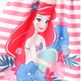 thumbnail image 5 of Disney Princess Girls Dresses Ariel Mermaid Graphic Skirts with Faux Denim Bow Sleeveless Top Toddlers Kids 3T, 5 of 8