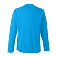 thumbnail image 5 of CORE365 CE110 Unisex Ultra UVP™ Marina Raglan Long Sleeve T-Shirt-Electric Blue-S, 5 of 6