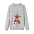 thumbnail image 1 of Christmas Parent Child Printed Long Sleeved Sweatshirt Top for Family Celebrations Stylish Dad Edition, 1 of 2