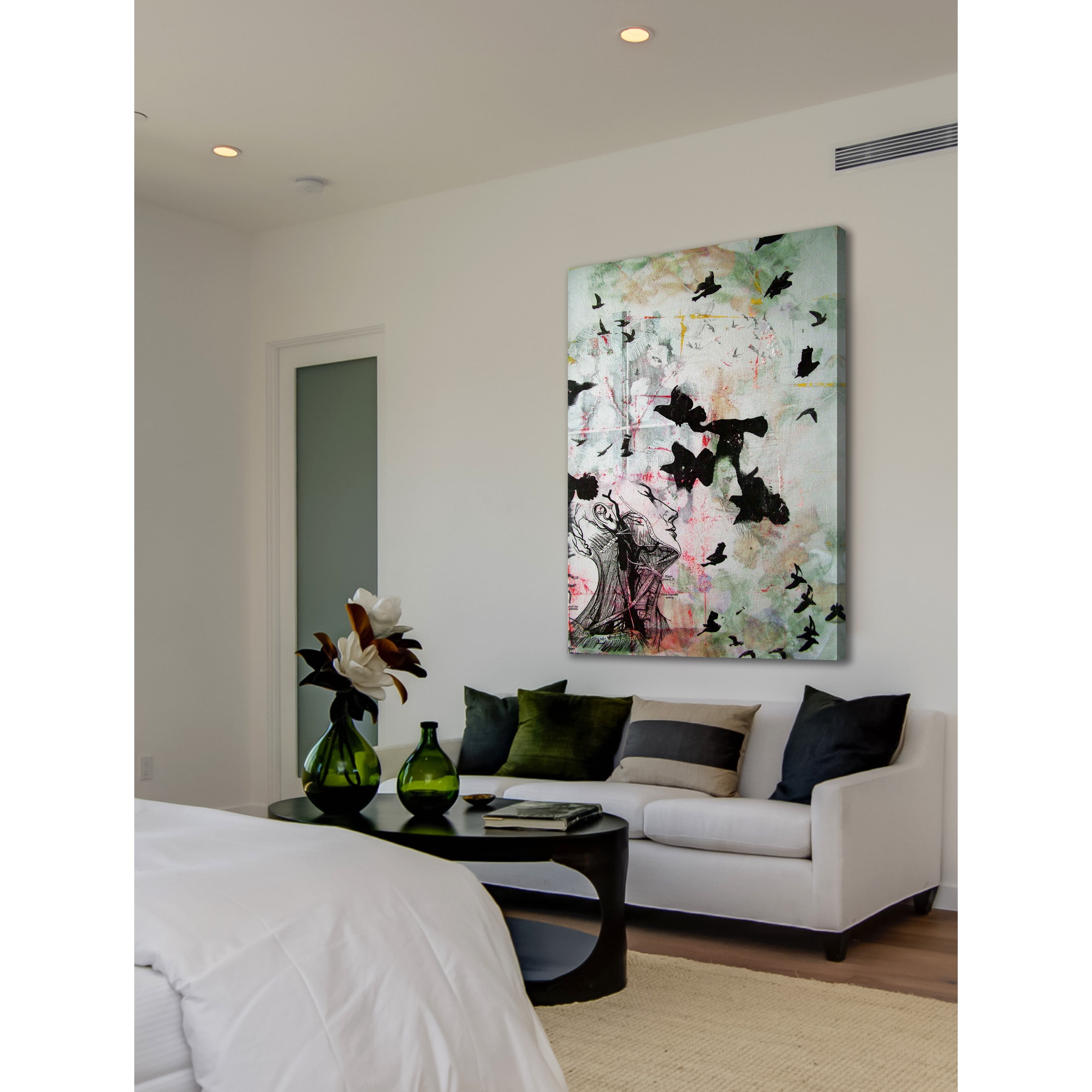 Marmont Hill "The Dreamer" by Tracy Silva Barbosa Painting Print on Canvas