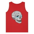 thumbnail image 2 of "Color-Skull" Heavy Cotton Tank Top, 2 of 4