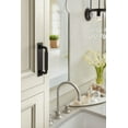 thumbnail image 2 of Amerock Ladera 3-3/4 inch (96mm) Center-to-Center Rectangle Oil-Rubbed Bronze Cabinet Pull Backplate, 2 of 6