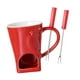 thumbnail image 1 of Taza para fondue , taza para fundir chocolate, olla para fondue de queso, dulces, 150 ml con tenedor para cena de aniversario, cocina, 1 of 9