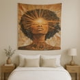 thumbnail image 2 of Afro Goddess Awakening Wall Tapestry for Bedroom by DC | African American Tapestry Wall Hanging & Aesthetic Decor for Dorm, Living Room, Picnic & Home | 36"x48", 2 of 7