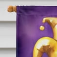 thumbnail image 2 of Jester Mardi Gras House Flag 28 in x 40 in, 2 of 7