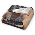thumbnail image 5 of Chris Hemsworth Blanket Bedding Fleece Blanket Soft Throw Blankets Lightweight Anti-Static Blanket - 3 Sizes, 5 of 5