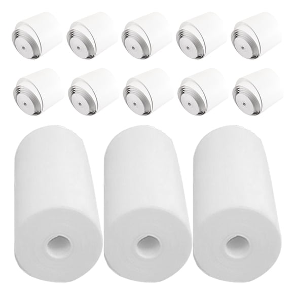 20 Rolls Thermal Till Rolls Blank Thermal Papers Thermal Paper Roll for Credit Card Machine Retailers