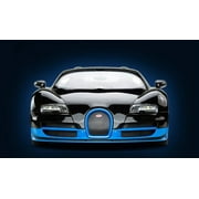1/14 Scale Bugatti Veyron 16.4 Grand Sport Vitesse Radio Remote Control Model RC Car (Blue)