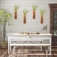 thumbnail image 3 of Paquete de 2 Macetas de Madera para Pared, Macetas Colgantes de Madera para Flores Secas y Plantas Artificiales, Jarrón de Bolsillo de Madera, 3 of 7