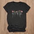 thumbnail image 3 of Nurse Graphic Tees for Women 2026 Summer Casual Short Sleeve Crewneck Nurse T Shirts, 3 of 4