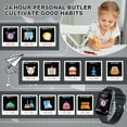 thumbnail image 2 of SHANNA Kids Smart Gaming Watch with 30 Puzzle Games, HD Touch Screen Camera Alarm Pedometer Flashlight, 3-12 Years Old Boys Girls Gifts  (Black), 2 of 9