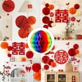 thumbnail image 4 of 5pcs 4Inch 10cm DIY Baby Shower Gift Supplies Honeycomb Balls Paper Pom Poms Birthday Wedding Decor Chinese Paper Lantern 8, 4 of 8
