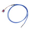 thumbnail image 1 of PT100 Temperature Sensor Probe, 1m Cable High Accuracy Stainless Steel RTD Sensor Heat  Waterproof  for Water, 1 of 8