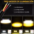thumbnail image 2 of 1 Par Faro Auxiliar De Lupa Doble Color 120w Para Auto Moto, 2 of 8