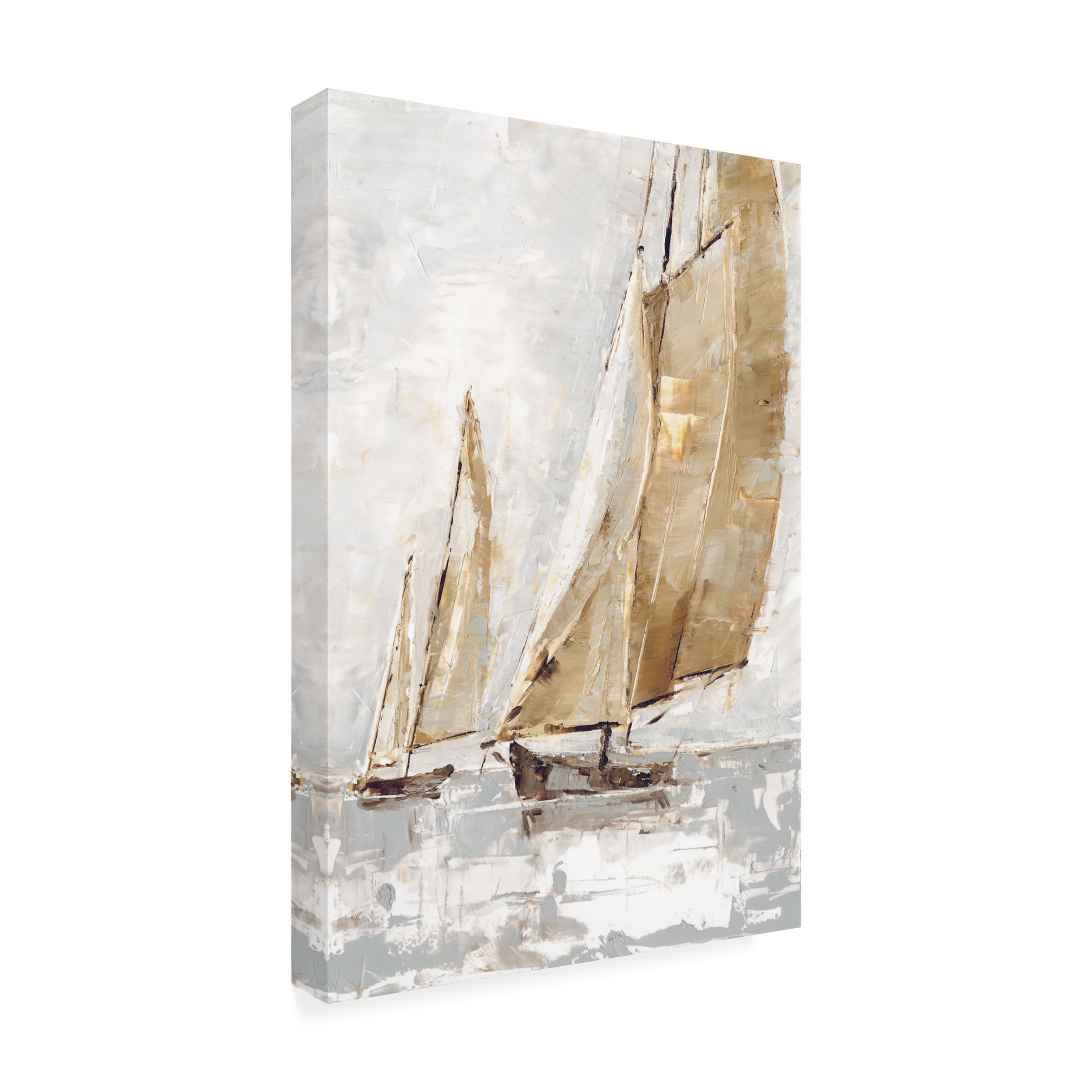 Ethan Harper 'Golden Sails II' Canvas Art