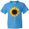 thumbnail image 3 of Inktastic Summer Grunge Sunflower Youth T-Shirt, 3 of 5