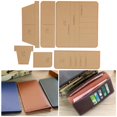 thumbnail image 4 of Filfeel Acrylic Wallet Template Transparent Manual DIY Portfolio Leather Craft for Long Wallet,DIY Acrylic Wallet Template,Acrylic Template, 4 of 8