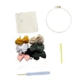 thumbnail image 2 of Kit de bordado para principiantes, kit de aguja perforadora, ovejas de animales, herramientas portátiles de dibujos animados para bricolaje,, 2 of 9