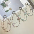 thumbnail image 3 of MOMOJIA Stylish Plastic Beaded Cellphone Bracelet Phone Lanyard Telephone Strap Jewelry, 3 of 11
