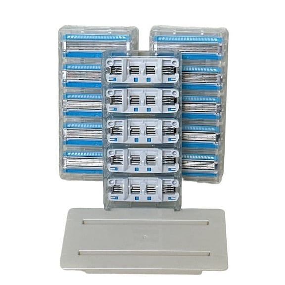 15 Count - Schick Hydro Silk 3 Razor Blades Refills for Women - Bulk
