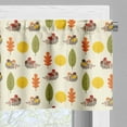 thumbnail image 3 of Ambesonne Hedgehog Window Valance, Different Trees Animals, 54" X 18", Multicolor, 3 of 5