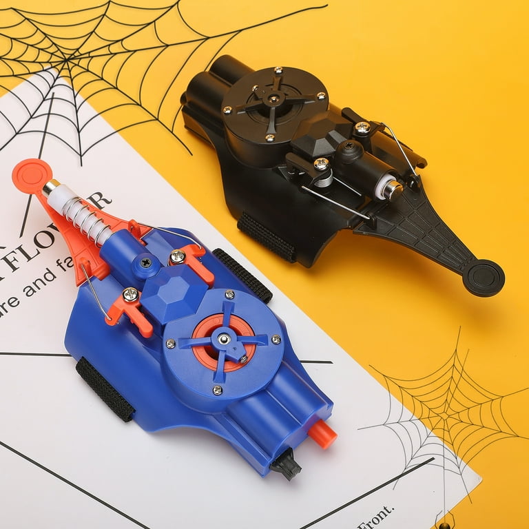 Web Launcher String Shooters Toy,Web Shooters - Magnetic Induction Light,  Rope Launcher - Can Grab Small Objects, Super Hero Launcher Gloves Wrist  Toy