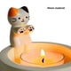 thumbnail image 3 of Candelabro Resina Con Gatito Regalo para Amantes Los Gatos (2 Uds. Colores), 3 of 9