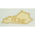 thumbnail image 1 of 1 Pc, Large 1/8 Inch Thick Kentucky State Cutouts w/"Home" Great For Quick & Easy Project Making, 1 of 3