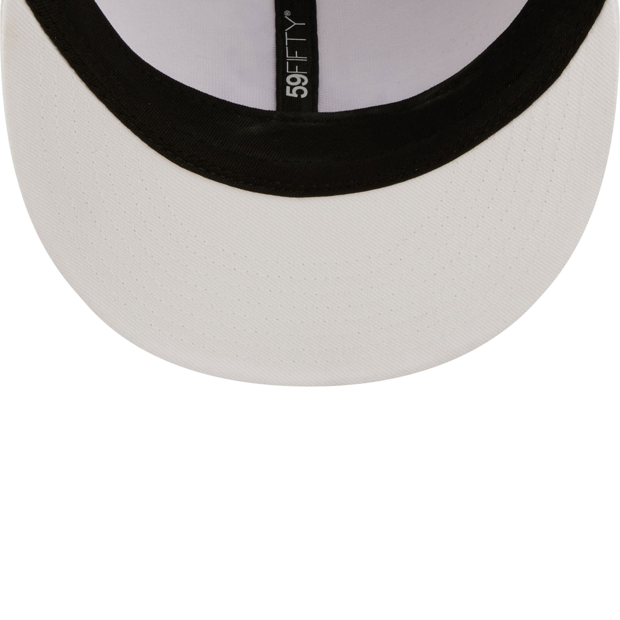 Men's New Era Los Angeles Dodgers White on White 59FIFTY Fitted Hat
