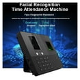 thumbnail image 4 of Time Clock,recognition Biometric Fingerprint Time Attendance System Machine Employee Office Fingerprint ,Versatile Punching Options, 4 of 6