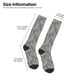 thumbnail image 2 of Balery Black White Stripes Calcetines novedosos Calcetines deportivos Calcetines hasta la rodilla Calcetines de algodón Calcetines originales y geniales, 2 of 6
