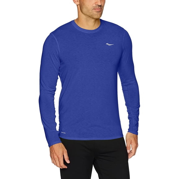 Saucony Men's Freedom Long Sleeve Tee, Lakeside, X-Large