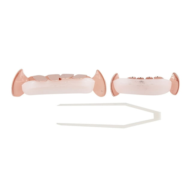 Teeth,Teeth Men Women Hip Teeth Set Brass Teeth Unbeatable Value