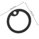 thumbnail image 2 of BESTYASH 8Ud Protector De Para Mascotas En Silicona Silenciador Flexible Para Collar De Perro, 2 of 8