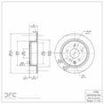 thumbnail image 2 of Rear Dynamic Friction Company Disc Brake Rotor 600-67050 (1) For 2002-2022 Nissan Altima, 2004-2008 Nissan Maxima, 2007-2019 Nissan Sentra, 2010-2014 Renault Safrane, 2011-2017 Nissan Juke, 2 of 2