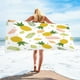 thumbnail image 1 of Xihbxyly Toalla de Playa de Microfibra, Superligera y Resistente a La Arena, de Secado Rápido, Ideal para Viajes, Piscina, Picnic y Spa. Tamaño de 76 X 152 Cm, Multiusos., 1 of 6
