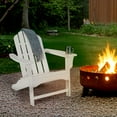thumbnail image 5 of Hanover Outdoor Furniture All-Weather Contoured Adirondack Chair, White, 5 of 10