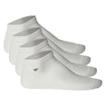 thumbnail image 1 of TOM TAILOR Calcetines Unisex, paquete de 4 - Básico, Calcetines de zapatilla, unicolor Blanco 35-38, 1 of 3