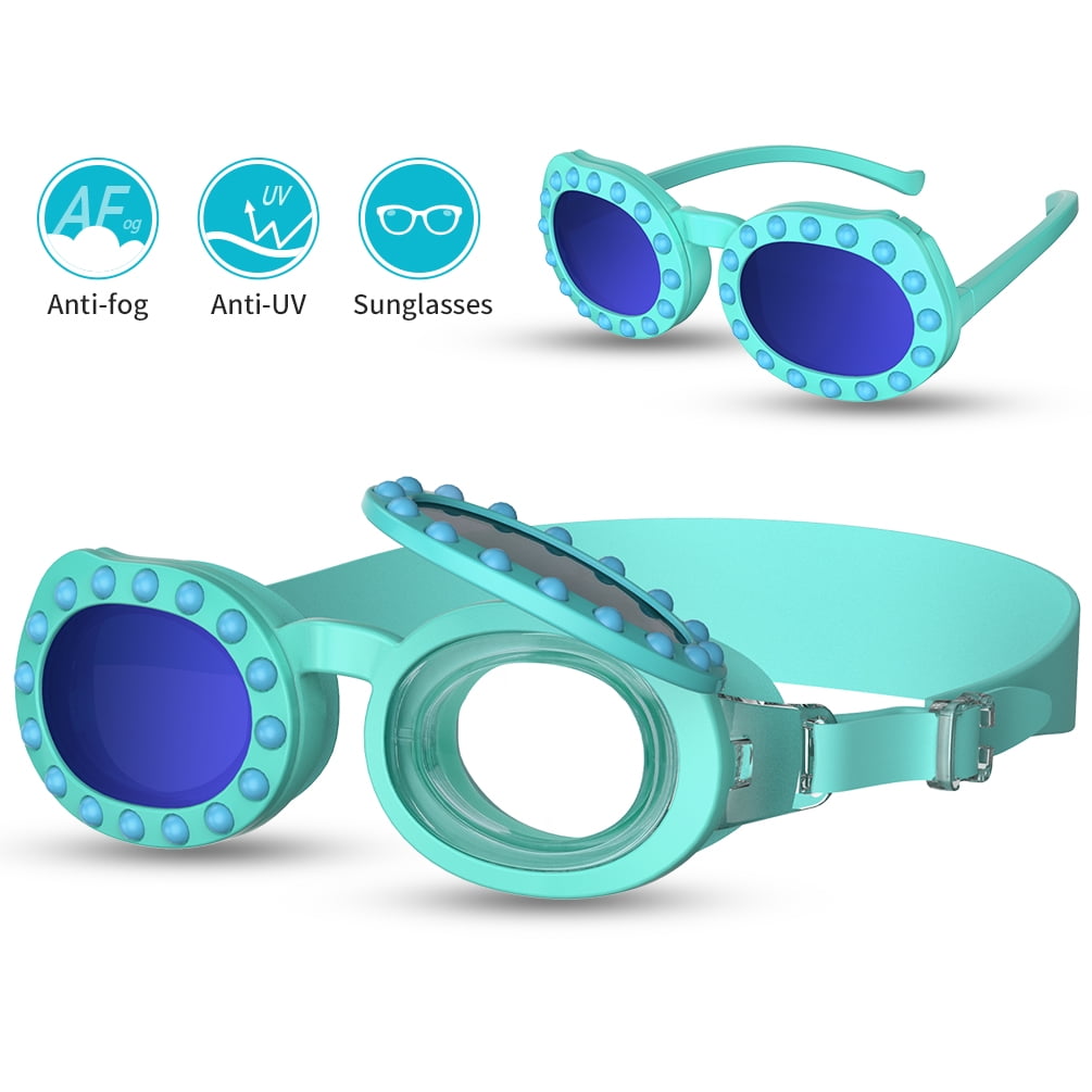 strapless swim goggles