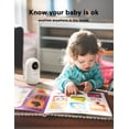 thumbnail image 4 of Monitor para bebés Momcozy BM01, cámara adicional 1080P HD con panorámica, inclinación y zoom, 4 of 9