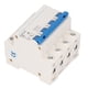 thumbnail image 4 of Interruptor de circuito mini disyuntor 4P resistente a las llamas Clip de bloqueo biestable Estructura modular Pa66 para caja de distribución para oficina ANGGREK Otros, 4 of 8