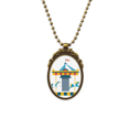 thumbnail image 1 of Amazing Funny Park Carousel ilustración Collar Colgante Vintage de bronce antiguo de joyeria de lujo de regalo Unbranded M, 1 of 3