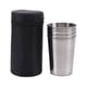 thumbnail image 2 of (4 VASOS de 170ml + 1 tapatazas) juego de vasos de acero inoxidable - vasos metálicos reutilizables - vasos para beber - Camping, outdoor - para niños, 2 of 5