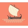 thumbnail image 2 of CafePress - Ancient Ship Throw Blanket - Soft Fleece Throw Blanket, 50"x60" for All Ages, 2 of 4